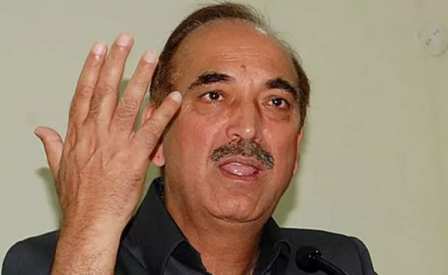 Ghulam Nabi Azad Comments in Rajya Sabha - Sakshi