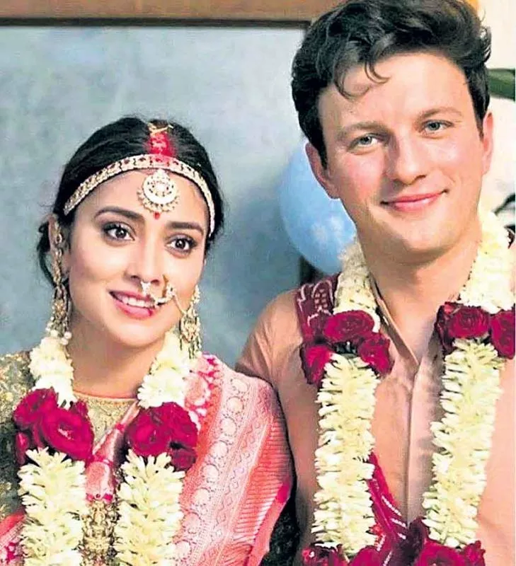 Shriya Saran-Andrei Koscheev's wedding photos  - Sakshi