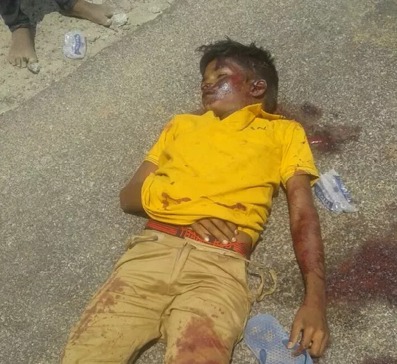 Boy Killed In Road Accident Mahabubnagar - Sakshi