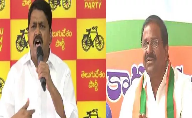 Dialogue War Between Bjp and Tdp in Assembly - Sakshi