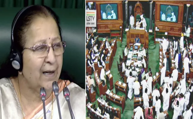 Same scene repeated In Lok Sabha On No Confidence Motion - Sakshi