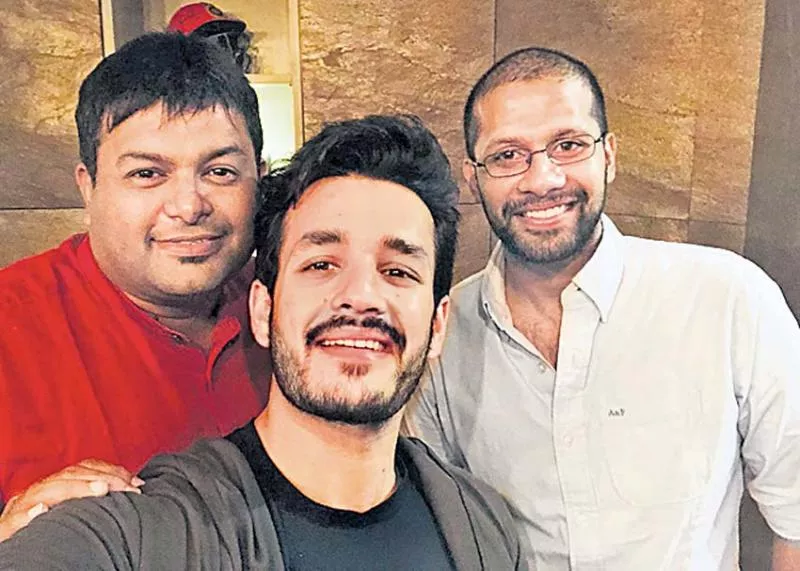 Akhil is so happy to work with Thaman - Sakshi