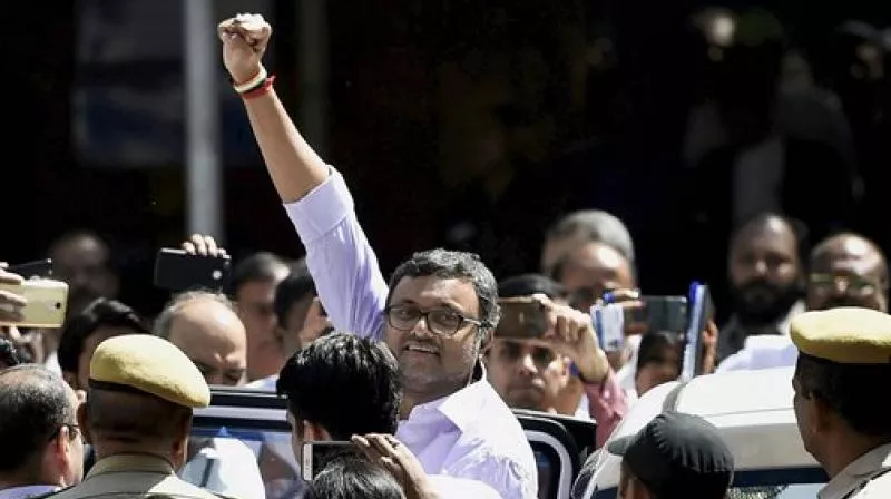 Aircel Maxis Case: Karti Chidambaram Granted Anticipatory Bail - Sakshi