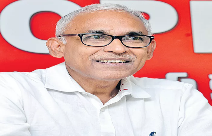 Fight for democratic values says BV Raghavulu - Sakshi