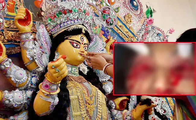 Bihar Teen Girl Scoops Out Her Eyes To Offer Goddess Durga - Sakshi