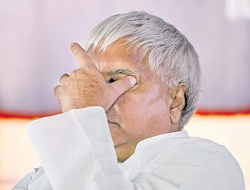 Lalu Prasad Yadav sentenced to 14 years in prison in fourth fodder scam case - Sakshi