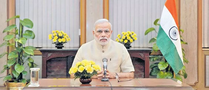 PM hails Babasaheb Ambedkar, talks about MSP, affordable healthcare - Sakshi