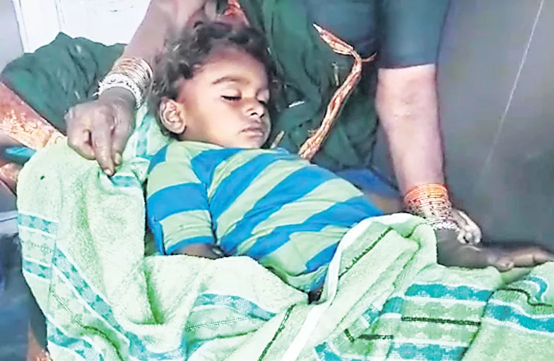 A kid death tragedy - Sakshi