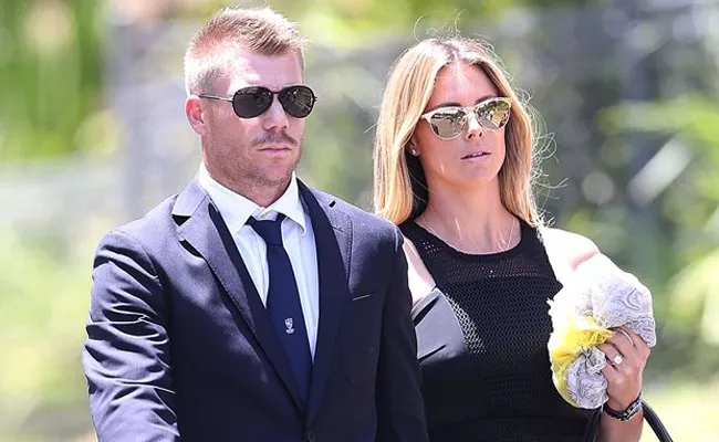 David Warner wife Candice slams  Michael Vaughan  - Sakshi