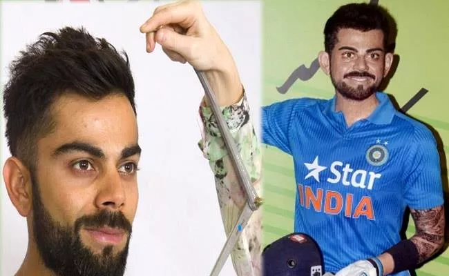 Virat Kohli Wax Statue Set For Madame Tussauds - Sakshi