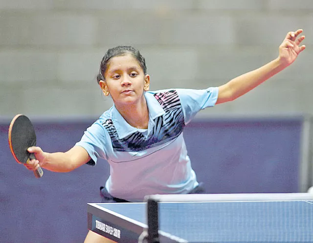 Sreeja to play for Yodhas in Ultimate Table Tennis - Sakshi