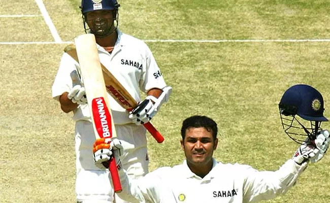 Virender Sehwag Triple Century 14 Years Completed - Sakshi