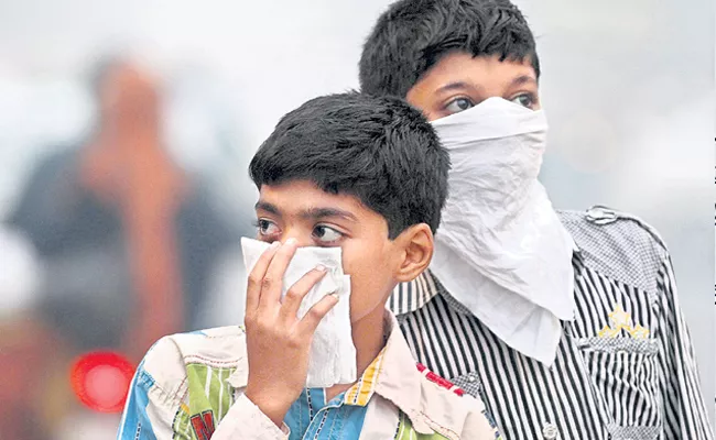 Asthma among children where vehicles are located - Sakshi