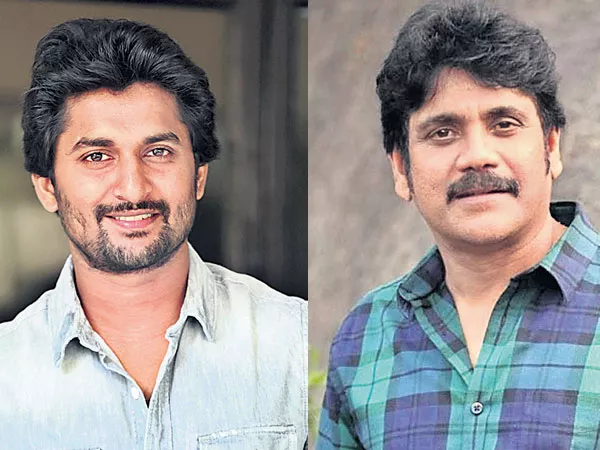 Nagarjuna, Nani multi starrer being shot in Metro - Sakshi