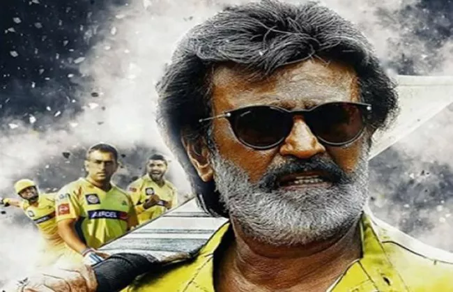 Kaala Teaser, CSK team Version Glaring - Sakshi