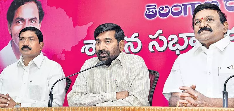 TRS leader G Jagadish Reddy predictions over Congress in Telangana - Sakshi