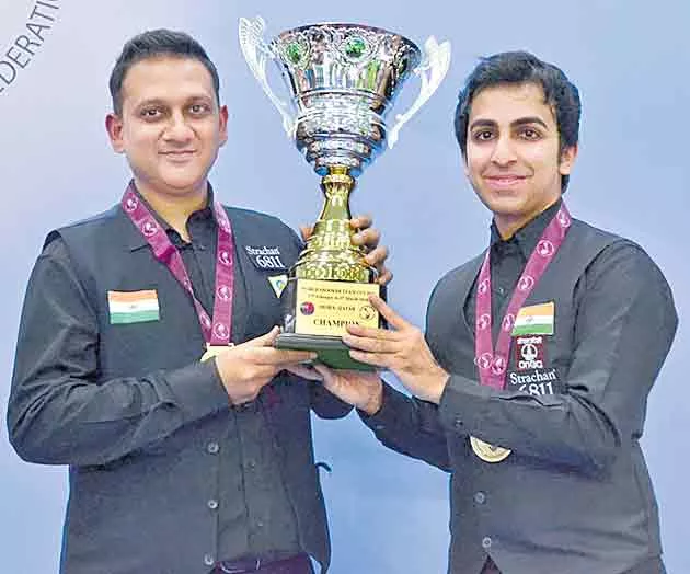 World Snooker Cup winner is India - Sakshi