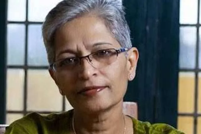 One taken into custody in Gauri Lankesh murder case - Sakshi