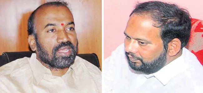 MLA Prabhakar Chowdary Versus Former MP Saifulla - Sakshi