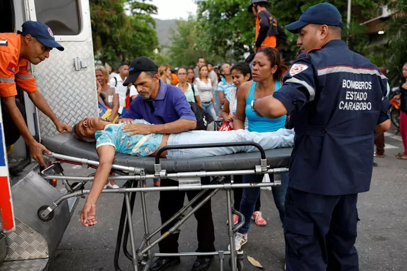 68 dead after riot and fire at Venezuela police station - Sakshi