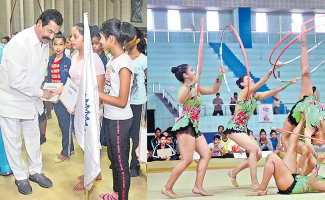 National Rhythmic Gymnastics started - Sakshi