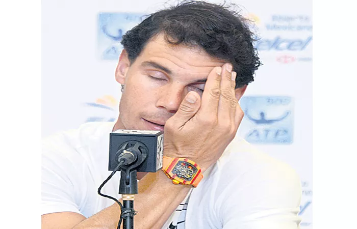 Rafael Nadal distance from the Indian Wells Tournament and Miami - Sakshi