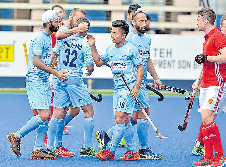 Sultan Azlan Shah Cup hockey: India, England play out 1-1 draw  - Sakshi