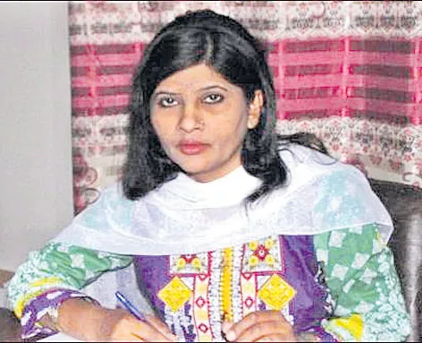 Hindu woman elected to Pakistan's senate in historic first - Sakshi