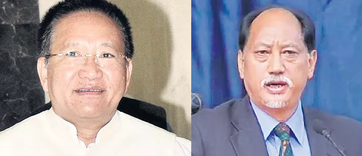 Neiphiu Rio, his rival TR Zeliang stake claim to form govt in Nagaland - Sakshi