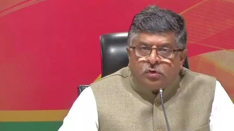 Congress Responsible For RIsing NPAs, Banking Crisis, Says Ravi Shankar Prasad - Sakshi