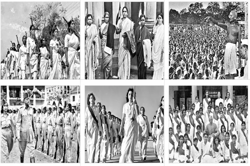 Womens actively participated in the Indian National Movement - Sakshi