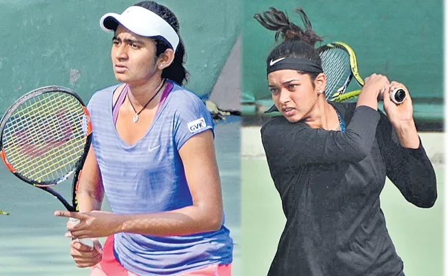 Soujanya Pranjala enters Second Round in ITF Womens Tournament - Sakshi