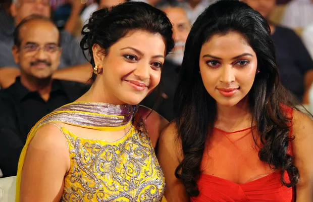 Amala Paul and Kajal Aggarwal Best Friends - Sakshi