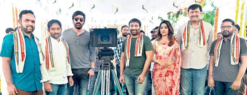 Ravi Teja New Movie Launch  - Sakshi