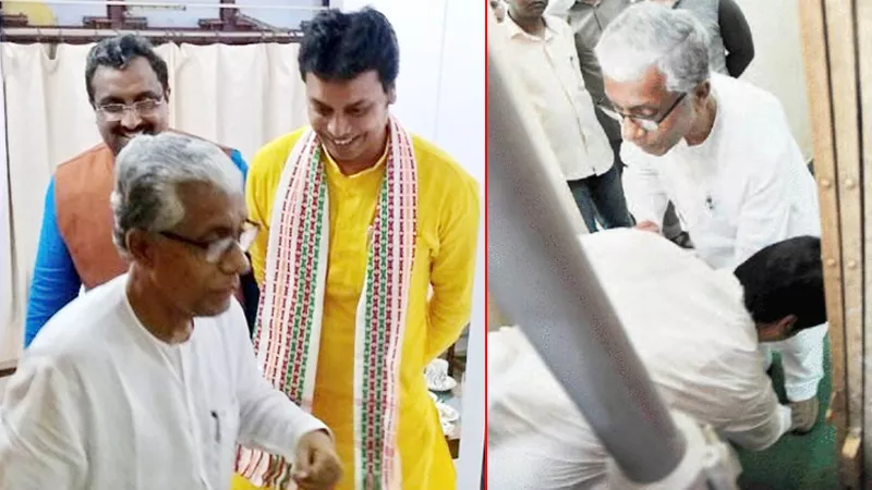 I love Manik Sarkar Says Tripura New CM Biplab Deb - Sakshi