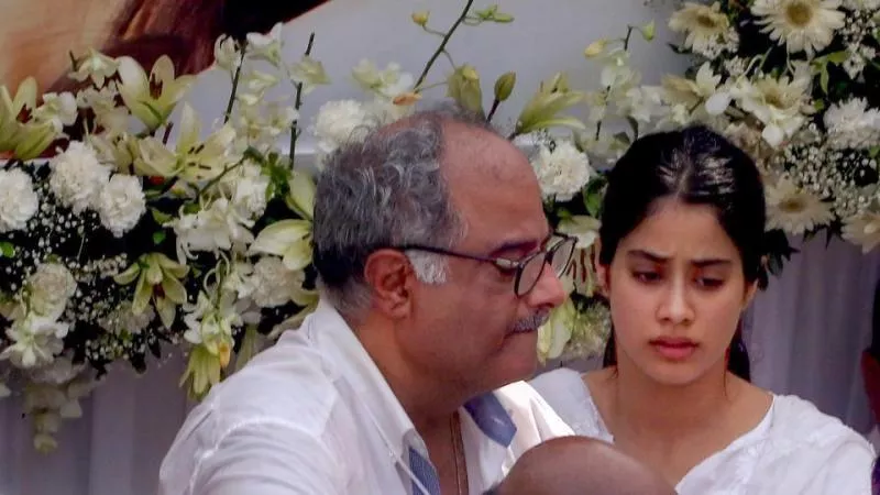 Boney Kapoor CRIED After Receiving Tina Ambani Gift In Sridevi Memory - Sakshi