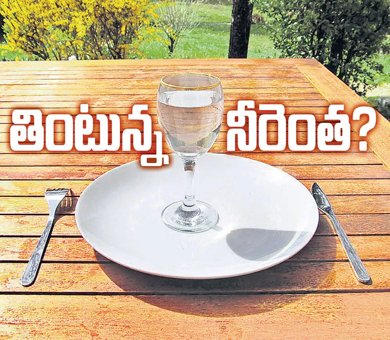 water footprint of food products - Sakshi