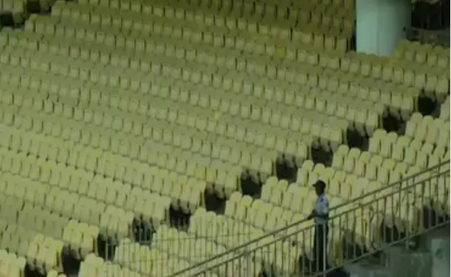 12,000 seats remain empty at Chepauk! - Sakshi