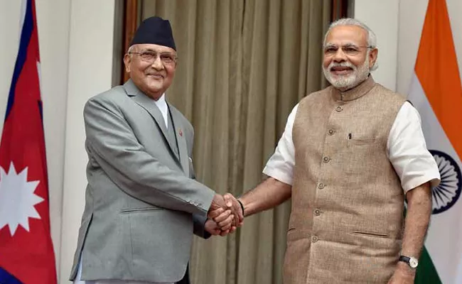 Nepal Prime Minister KP Sharma Oli  Visits India - Sakshi