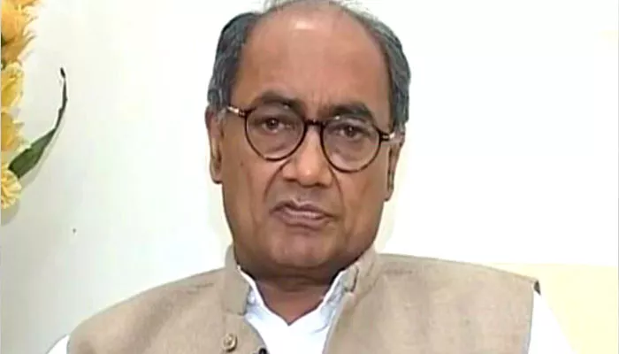 Not In Race To Be Chief Minister: Digvijaya Singh  - Sakshi