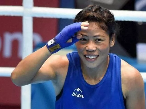 Mary Kom Enters Women's 48kg Final, Assures A Silver - Sakshi