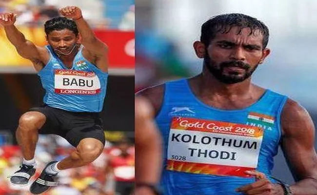 Commonwealth Games, Two Indian Athletes Suspended - Sakshi