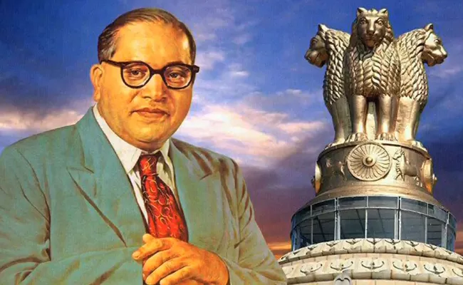 Ambedkar 127th Birth Anniversary in Two Telugu States - Sakshi