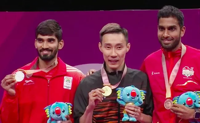 Lee Chong Wei Beats Kidambi Srikanth Commonwealth Final - Sakshi