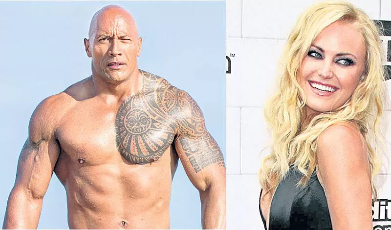 Dwayne Johnson a 'big teddy bear' in real life, says 'Rampage' costar Malin Akerman - Sakshi