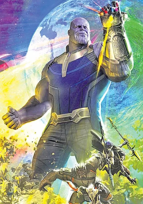 Infinity War Poster Leaves Out Thanos - Sakshi