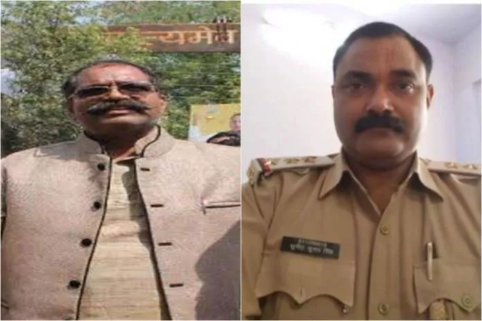 UP Cop Suspended Over Leaked Audio Clip of Encounter Deal - Sakshi