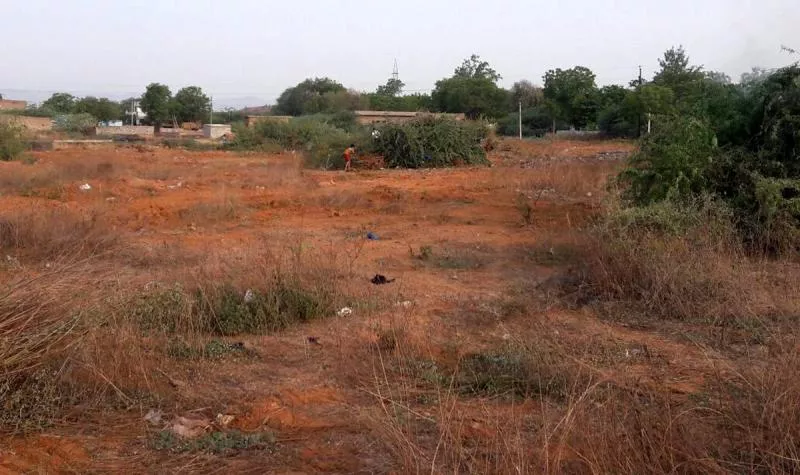 Encroachment Of Five Crore Worth Government Land In Porumamilla - Sakshi