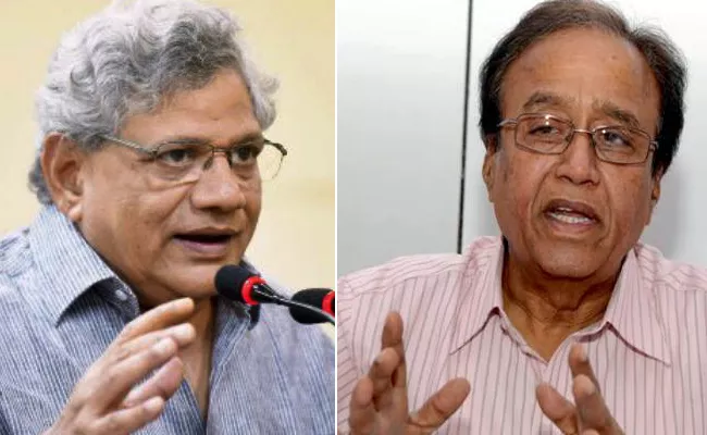 Suravaram Sudhakar Reddy And Sitaram Yechury Slams BJP And RSS - Sakshi