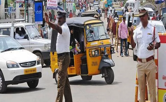 Traffic diversions In Hyderabad City - Sakshi